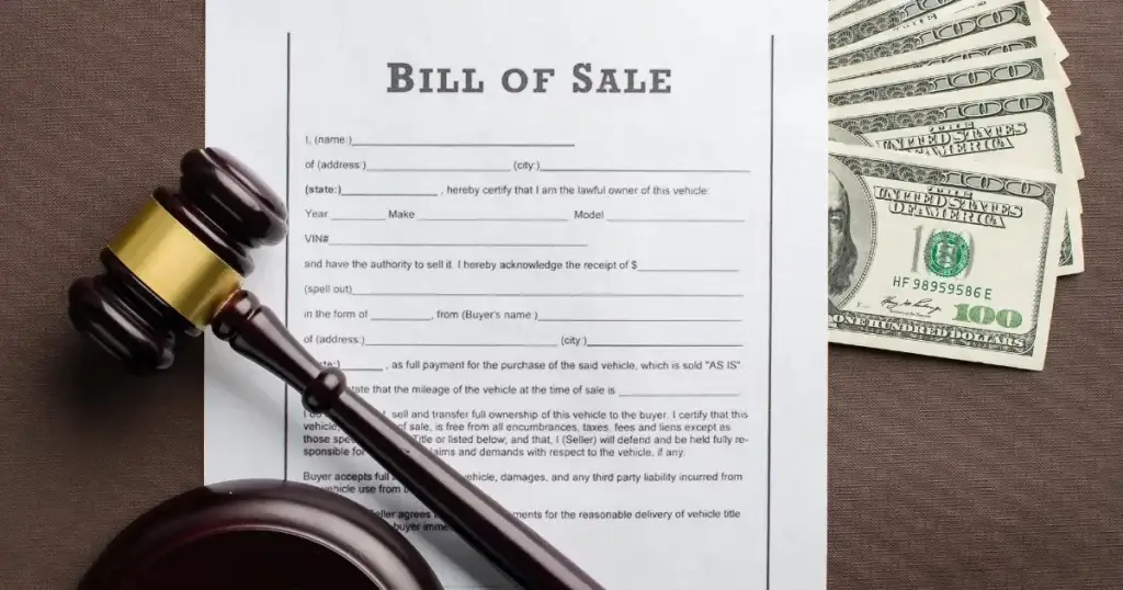 What Is A Bill Of Sale?